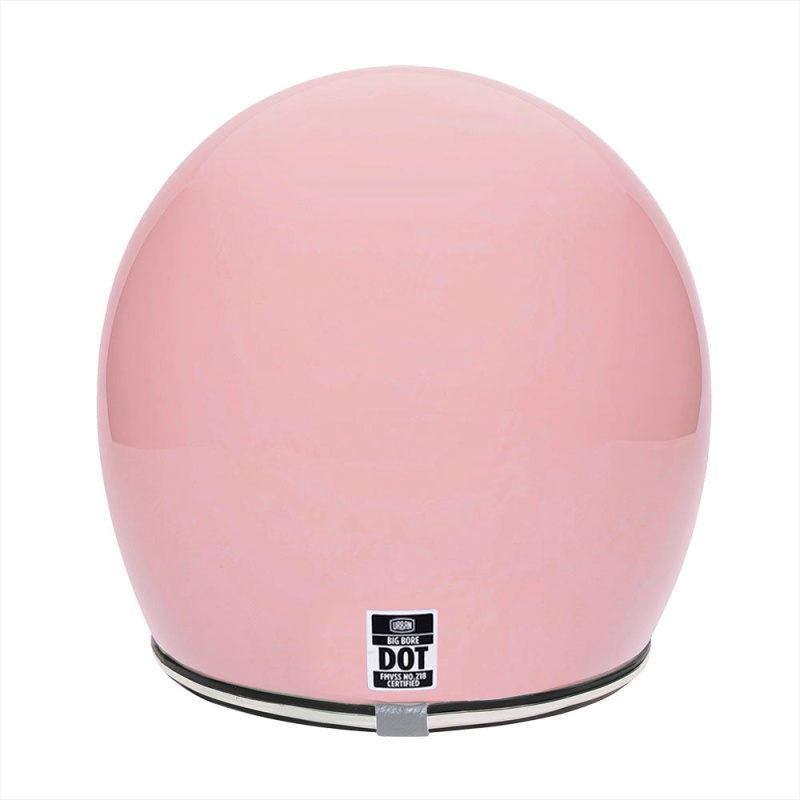 Urban Full Face Helmet BigBore Pink Retro - Image 5