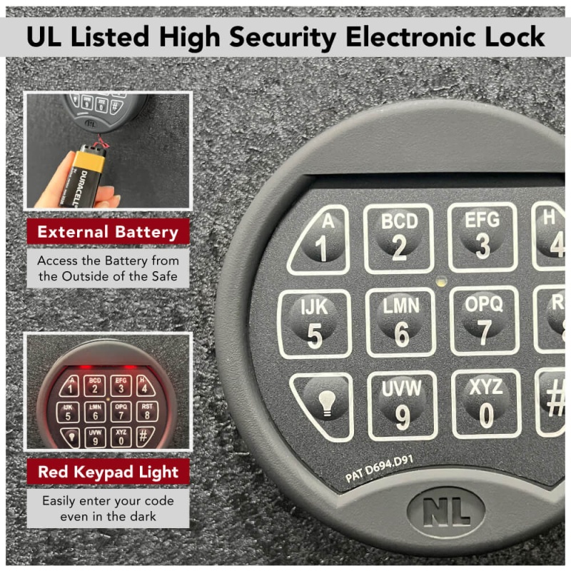 Stealth UL14 UL RSC Gun Safe - 14 Gun Capacity - Image 13