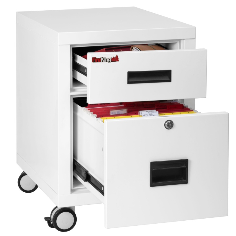 FireKing 2M1822 Mobile Pedestal Fire Rated File Cabinet - Image 2