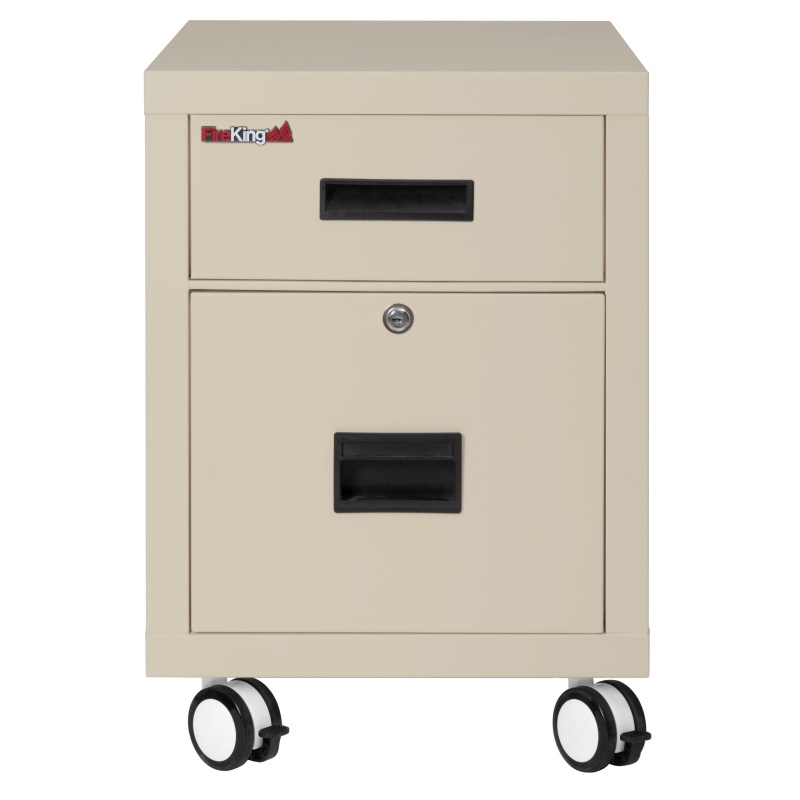 FireKing 2M1822 Mobile Pedestal Fire Rated File Cabinet - Image 4