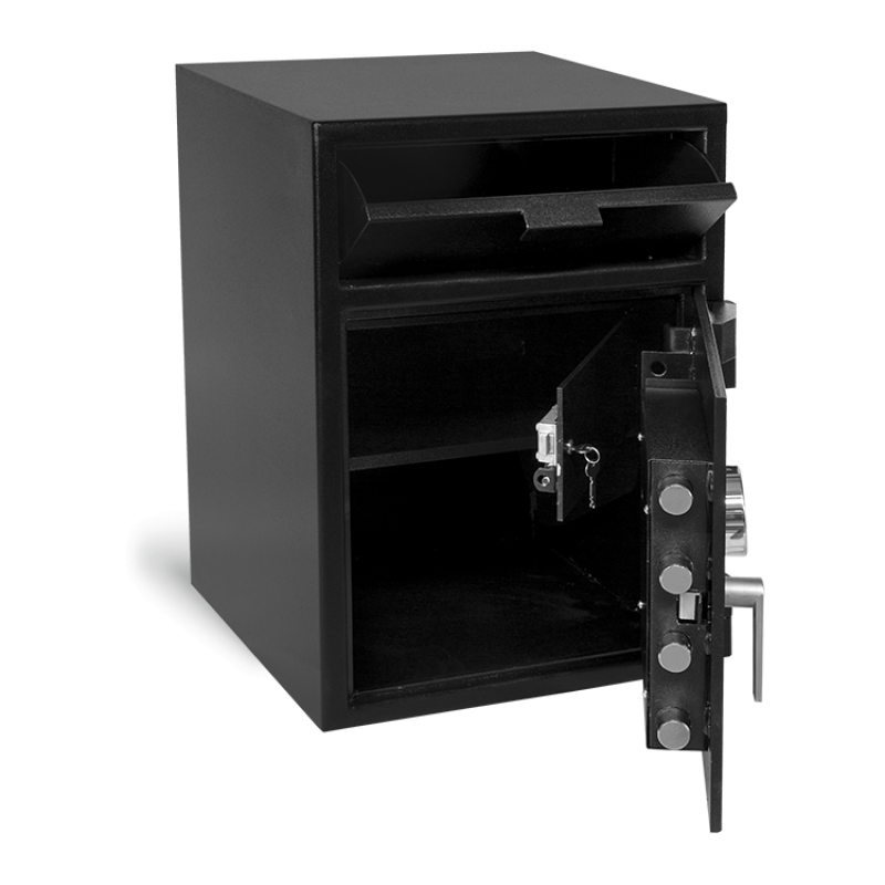 Pacific Safe FL2820MK1 Front Load Depository Safe with Internal Compartment - Image 4