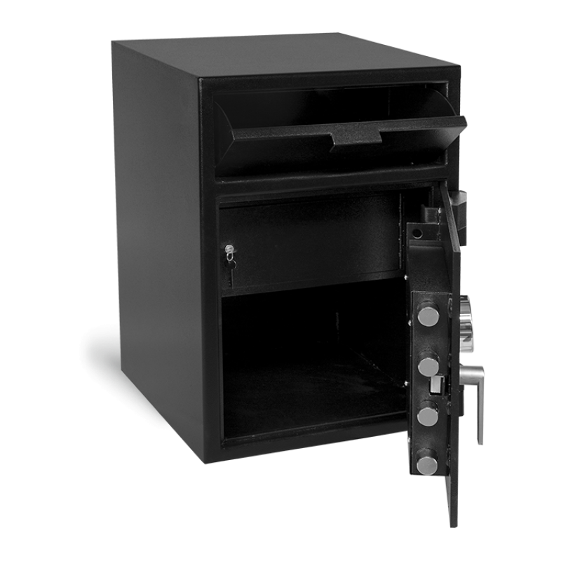 Pacific Safe FL2820MK1 Front Load Depository Safe with Internal Compartment - Image 3