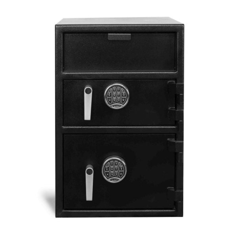 Pacific Safe FL3020T7B Double Door Front Load Depository Safe - Image 2