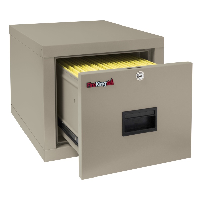 FireKing 1P1822-DPE One Drawer Fire Rated File Cabinet - Image 4