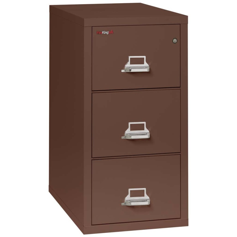 FireKing 3-1831-C Three Drawer Letter 31" D Fire File Cabinet - Image 10