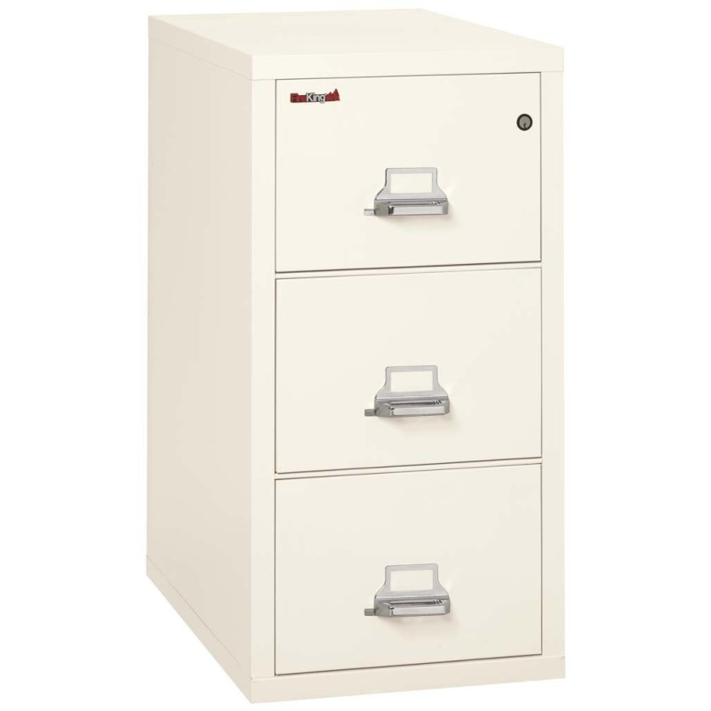 FireKing 3-1831-C Three Drawer Letter 31" D Fire File Cabinet - Image 11