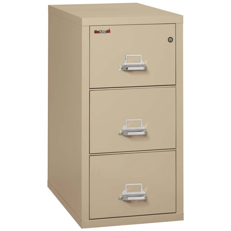 FireKing 3-1831-C Three Drawer Letter 31" D Fire File Cabinet