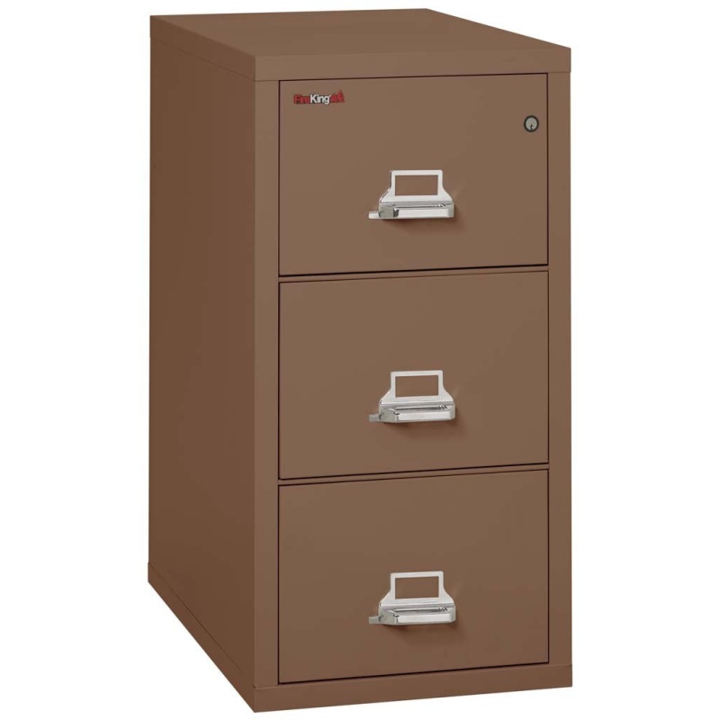 FireKing 3-1831-C Three Drawer Letter 31" D Fire File Cabinet - Image 7