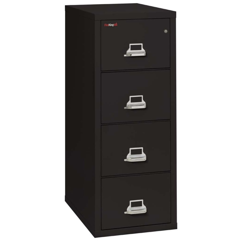 FireKing 4-2131-C Four Drawer Legal 31" D Fire File Cabinet - Image 2