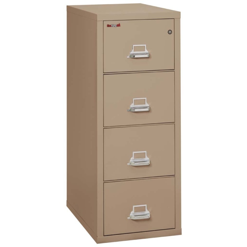 FireKing 4-2131-C Four Drawer Legal 31" D Fire File Cabinet - Image 9