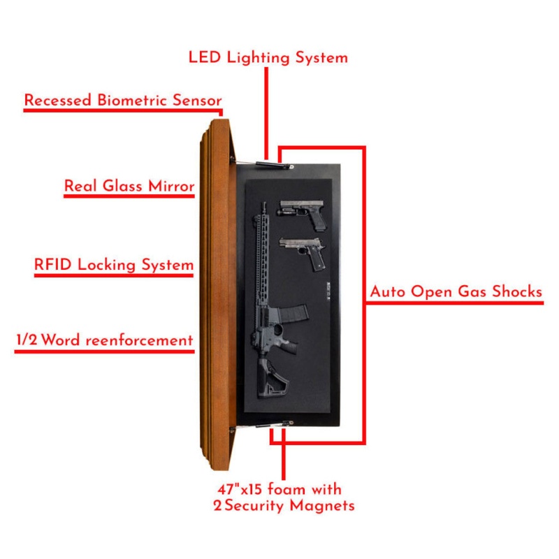 Tactical Traps The Guardian MAX Tactical Full-Length Mirror - Image 4