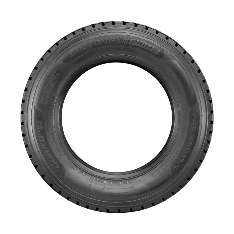 Set of 4 Tires 245/70R19.5 SpeedMax Prime Guardmax-DR QA02-OS Drive Open Shoulder 14 Ply L 133/131 - Image 3