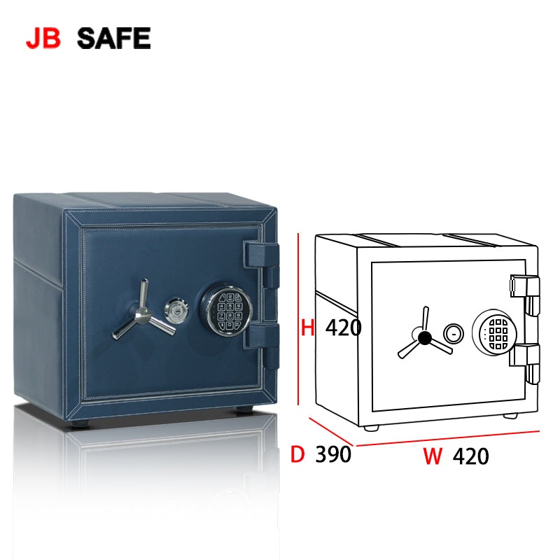 JB Watch Winders & Jewelry Safe Fireproof 2 Jewelry Drawers & 2 Watch Winders - Image 9