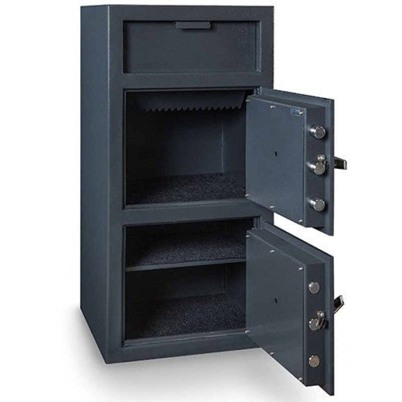 Hollon FDD-4020CC Double Door Depository Safe - Image 2