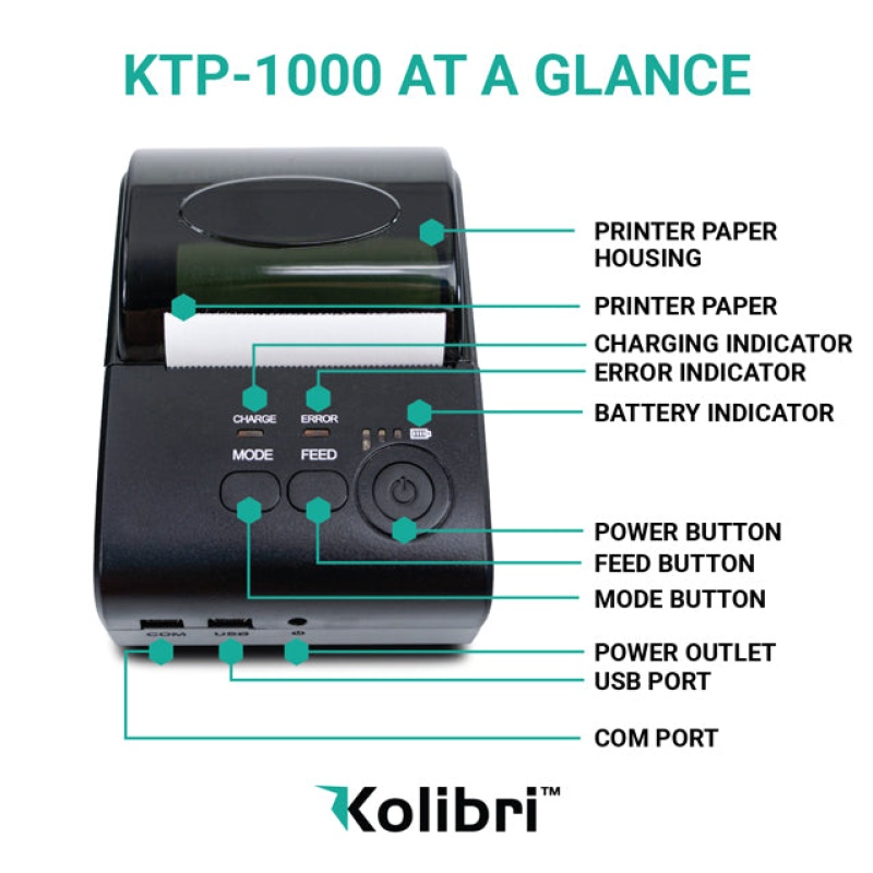 Kolibri KTP-1000 Thermal Printer - Image 5