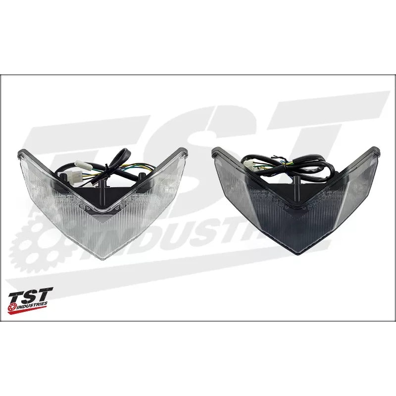 TST PROGRAMMABLE AND SEQUENTIAL LED INTEGRATED TAIL LIGHT FOR KAWASAKI NINJA 300 2013 - 2017+