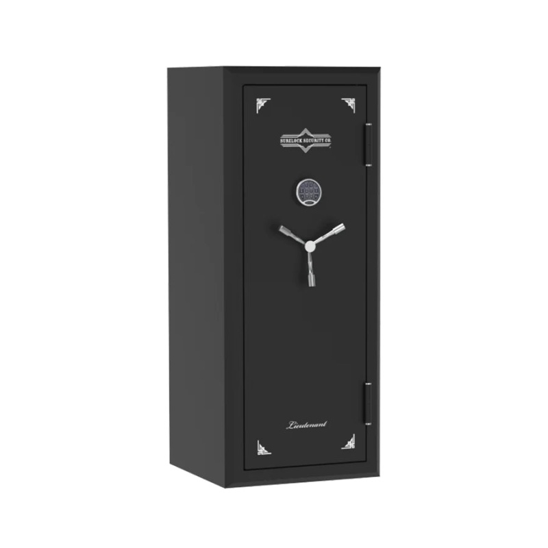 Surelock Security SLSLT-18B Gen II Lieutenant Bevel Series Gun Safe