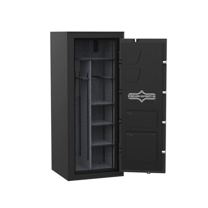 Surelock Security SLSLT-18B Gen II Lieutenant Bevel Series Gun Safe - Image 2