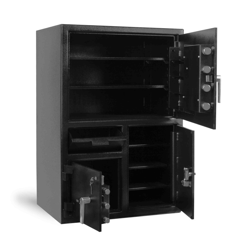 Pacific Safe MP412820TBB B-Rate Mid-Load Hopper Multi-Purpose Safe - Image 2