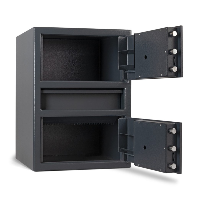 AMSEC MM2820CTR-Drop-ESLAudit Center Drop Double Door Deposit Safe with ESLAudit Lock - Image 3