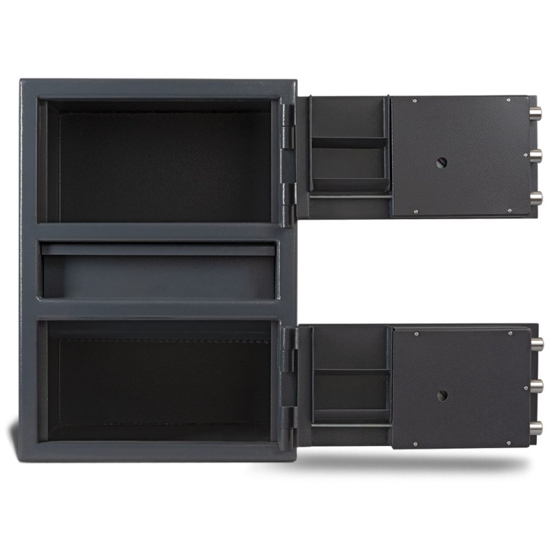 AMSEC MM2820CTR-Drop-ESLAudit Center Drop Double Door Deposit Safe with ESLAudit Lock - Image 5