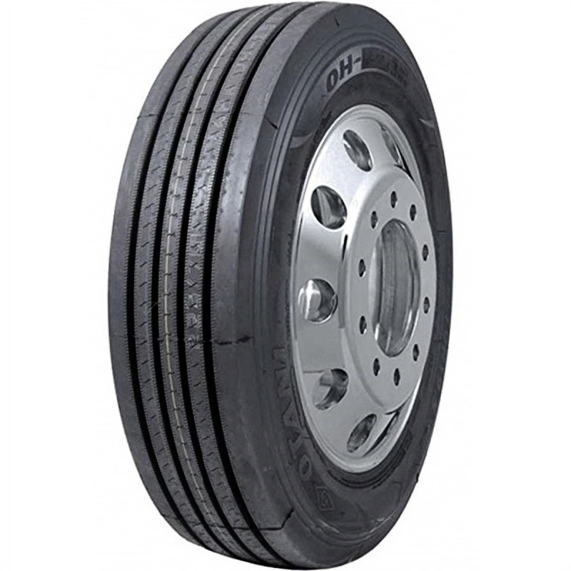 Set of 8 Tires 255/70R22.5 Otani OH-152  Steer 16 Ply