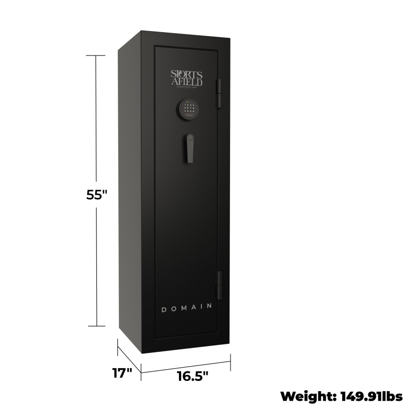 Sports Afield SA5512DOM-H Domain Series Gun Safe - 12 Guns - Image 5