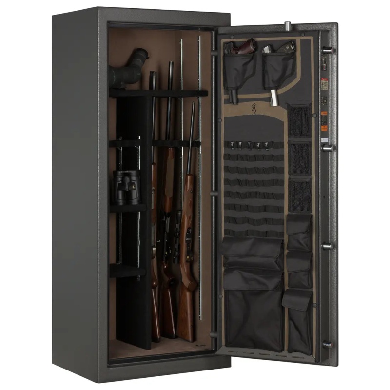 Browning SP20 Sporter Gun Safe Hammer Gloss Gray - Image 2