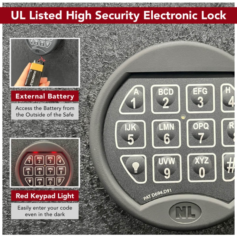 Stealth Premier 23 Gun Safe PR23 90 Minute Fire Rating - Image 11