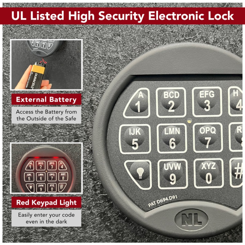 Stealth UL36 UL RSC Gun Safe - 36 Gun Capacity - Image 7