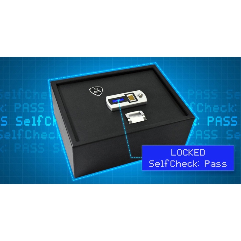 Verifi Smart Safe S4000 Quick Access Biometric Handgun Safe (0.28 cubic feet) - Image 18