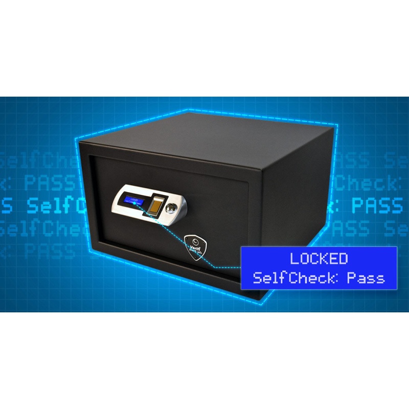 Verifi Smart Safe S5000 Quick Access Biometric Handgun Safe (0.52 cubic feet) - Image 31