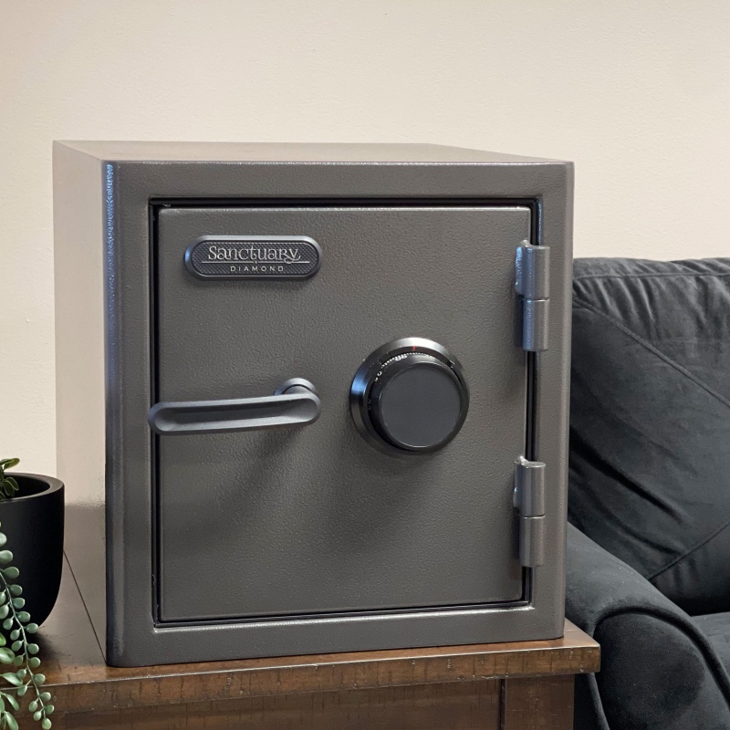 Sanctuary SA-DIA2-COM Diamond Series Home & Office Safe with Combo Lock - Image 4