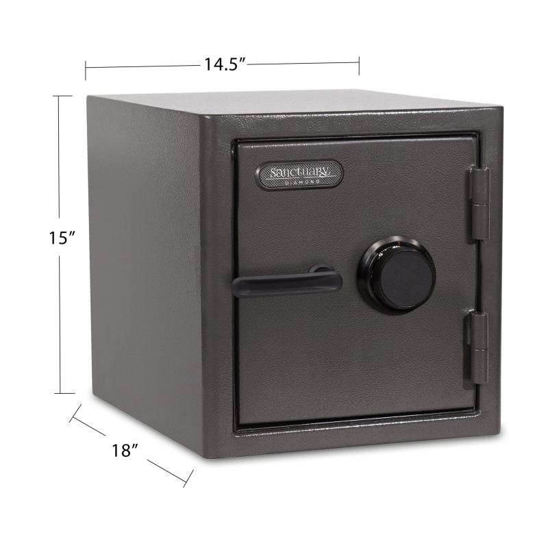 Sanctuary SA-DIA2-COM Diamond Series Home & Office Safe with Combo Lock - Image 2