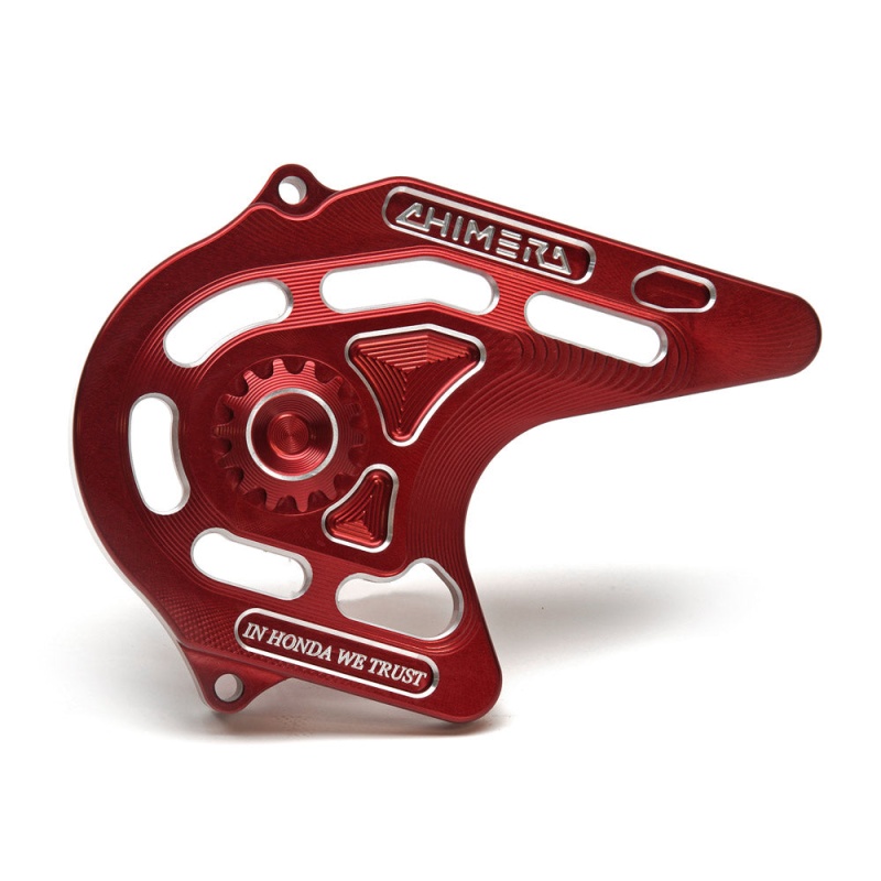 Chimera Engineering Billet "TRUST" Sprocket Cover - Honda GROM / Monkey 125 (2014-2020) - Image 4