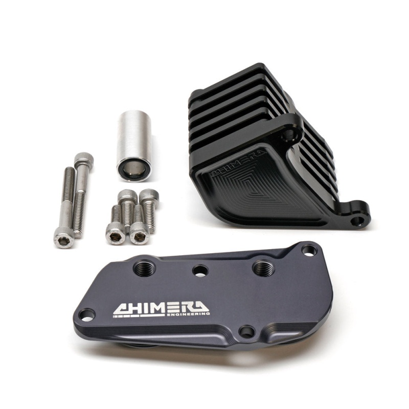 Chimera Engineering Oil Cooler Block - Honda Grom 125, Honda Monkey 125 (2022+) - Image 9