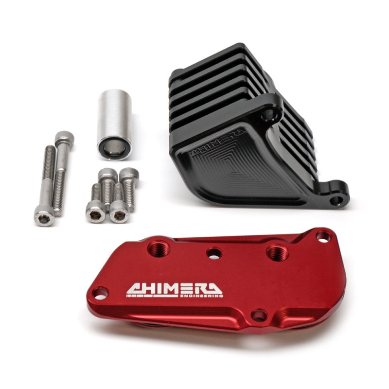 Chimera Engineering Oil Cooler Block - Honda Grom 125, Honda Monkey 125 (2022+) - Image 11