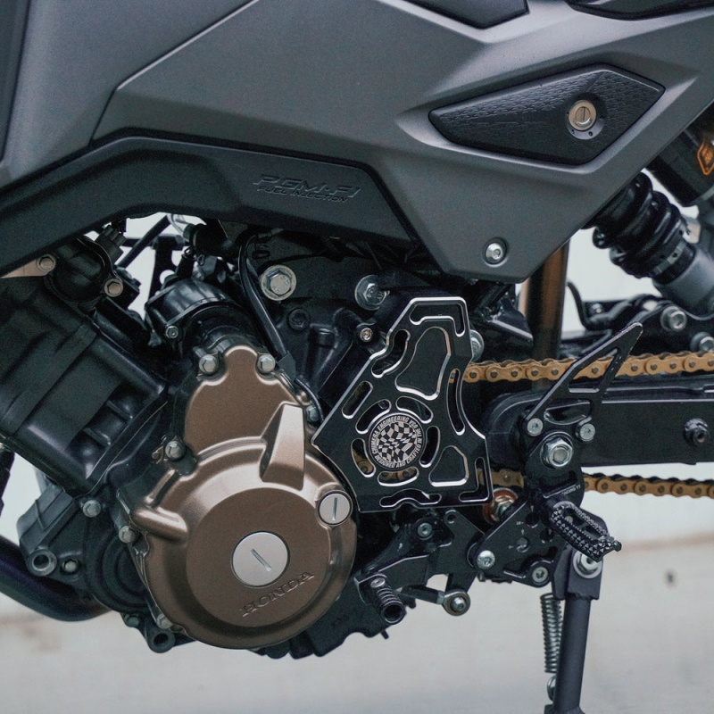 Chimera Engineering Podium Front Sprocket Cover - Grom w/ CBR250/300, CB300, CRF250 Engine Swap - Image 8