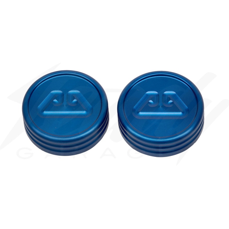 CHIMERA ENGINEERING BUTTON FRONT FORK COVER CAPS - CFMOTO PAPIO CL, PAPIO SS 126 (ALL YEARS) - Image 8