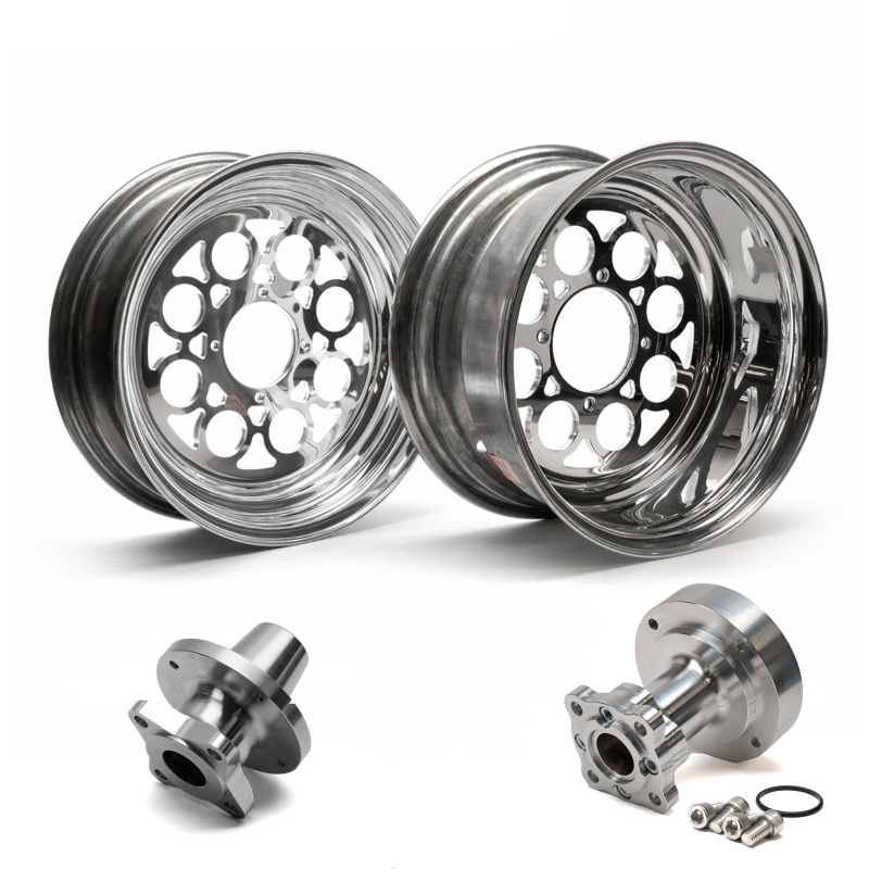 JHR Dragger 12x6/12x4 Rim Set - NON-ABS Honda Grom (2014-2020), Monkey (2018-2021)