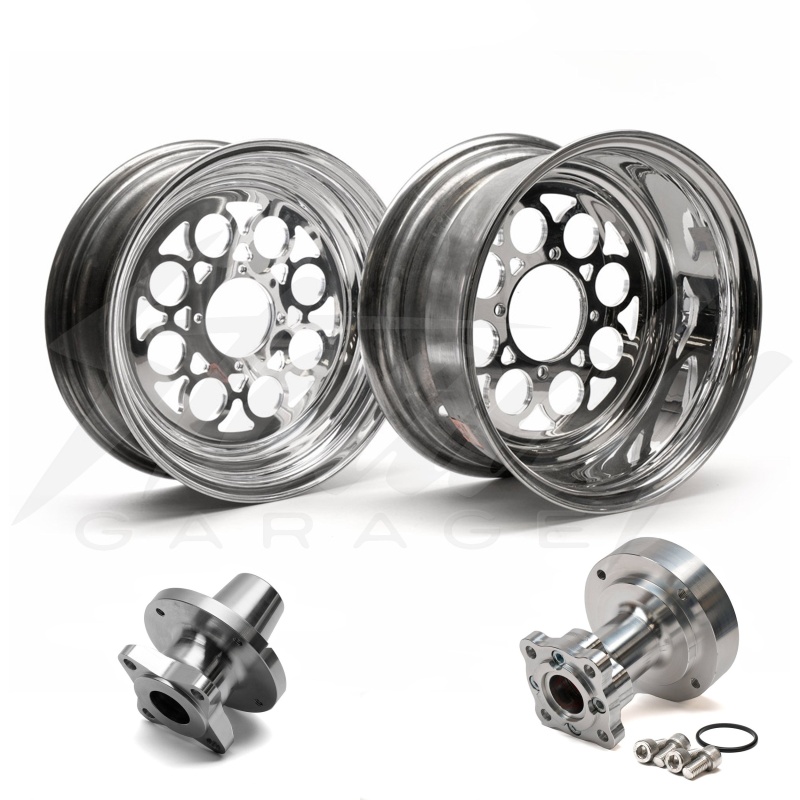 JHR Dragger 12x6/12x4 Rim Set - NON-ABS Honda Grom (2014-2020), Monkey (2018-2021) - Image 2