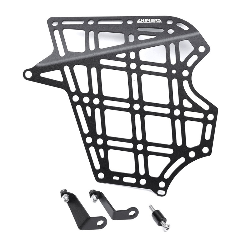 Chimera Engineering Triverse Aluminum Engine MOLLE Panel Carrier LEFT SIDE- Honda SCL500 (2023+)