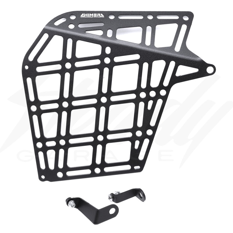 Chimera Engineering Triverse Aluminum Engine MOLLE Panel Carrier- RIGHT SIDE - Honda SCL500 (2023+) - Image 6