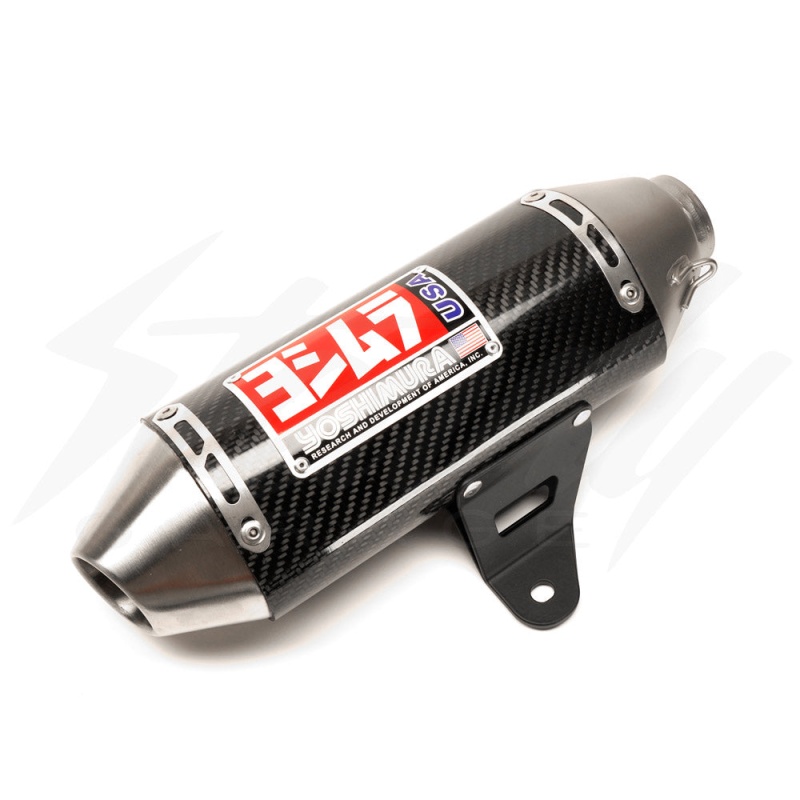 Yoshimura Race Mini RS-2 Works Finish Stainless Full System with Carbon Muffler- Honda Navi 110 (202 - Image 7