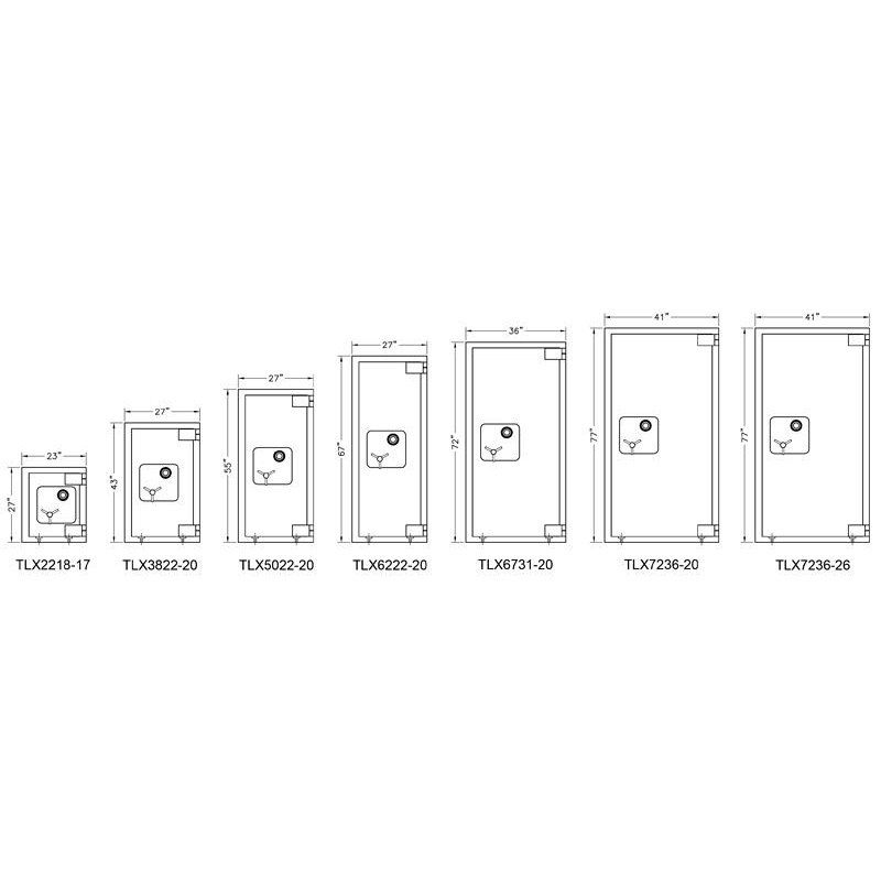 Access TLX5022-20 DuraVault TL30X6 High Security Safe - Image 2