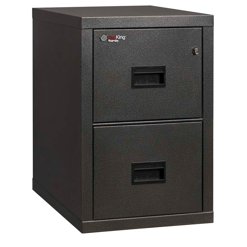 FireKing 2R1822-C Two Drawer Turtle Vertical 22" D Fire File Cabinet - Image 5