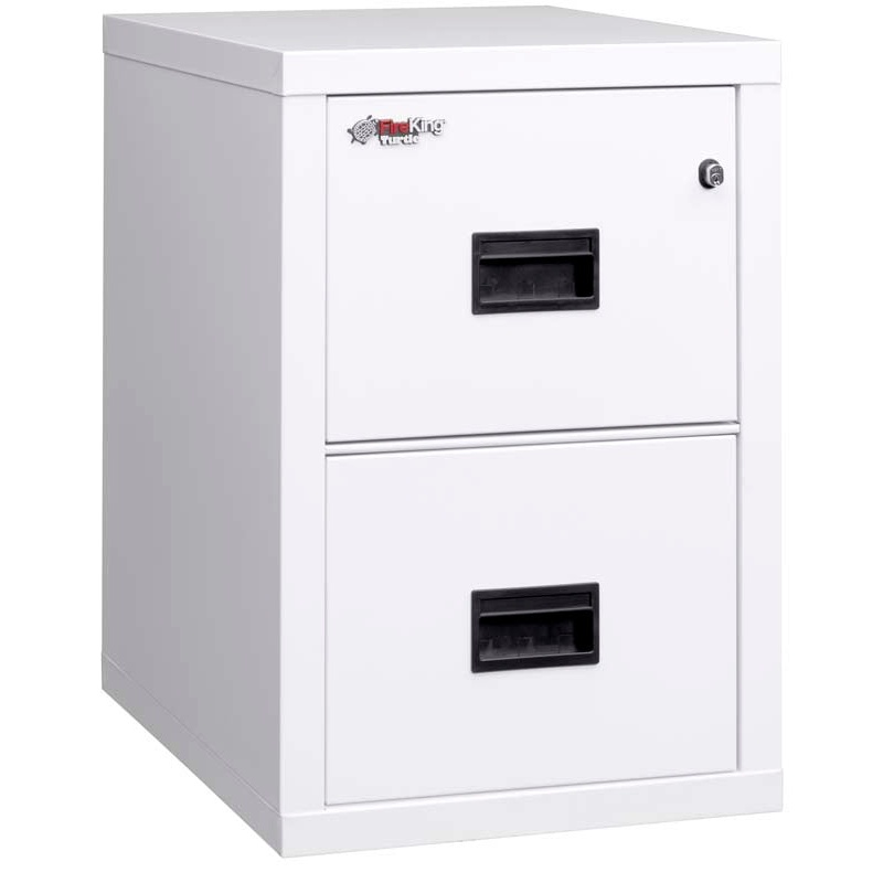 FireKing 2R1822-C Two Drawer Turtle Vertical 22" D Fire File Cabinet - Image 4