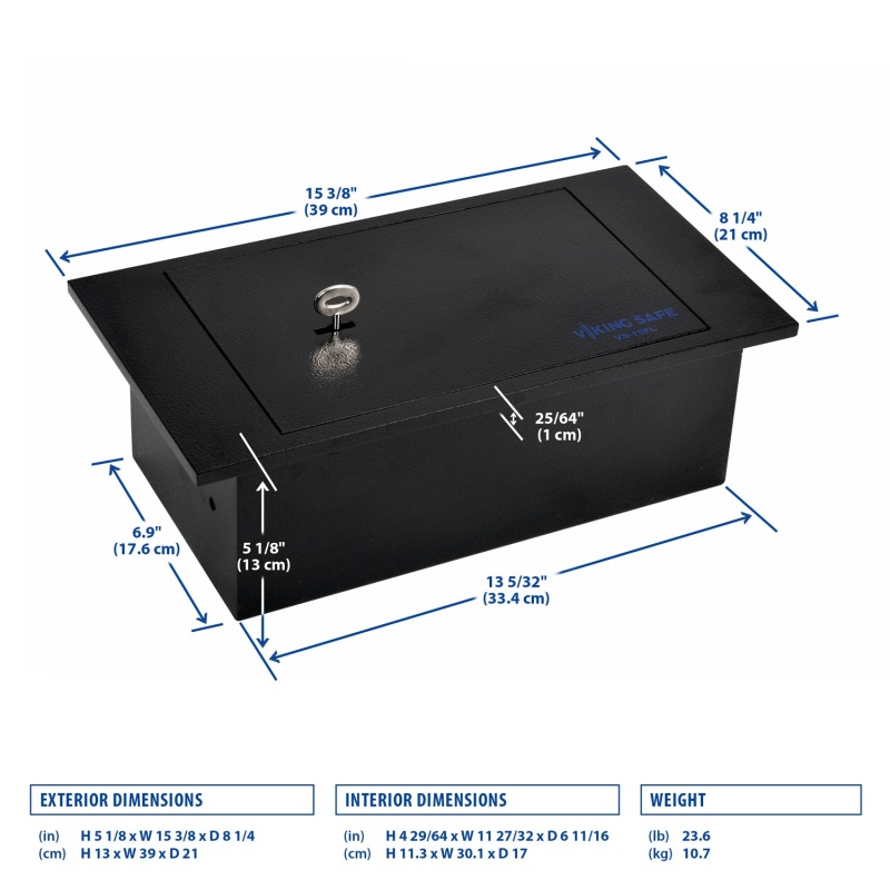 Viking VS-15FL Mechanical Floor Safe - Image 7