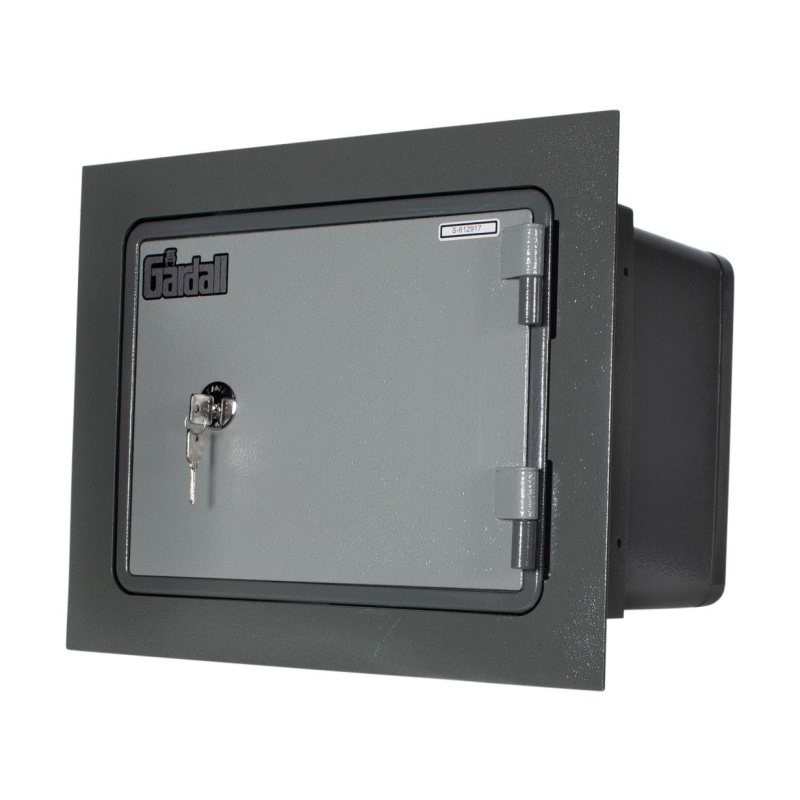 Gardall WMS911-G-K Fireproof Wall Safe (with flange) with Key Lock