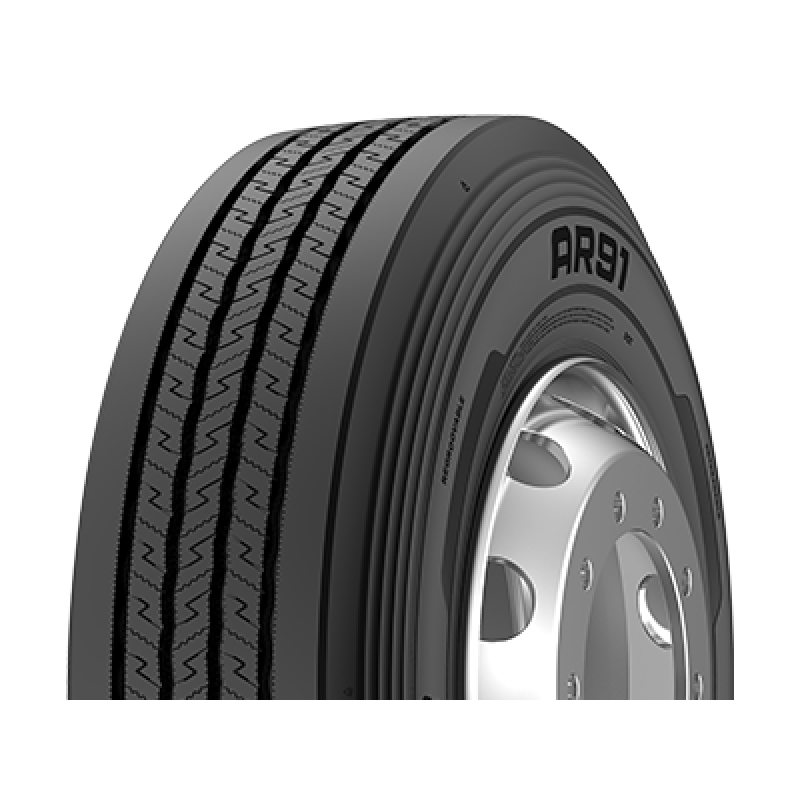 Set of 4 Tires 11R24.5 Accelus AR91 Steer All Position 16 Ply 149/146